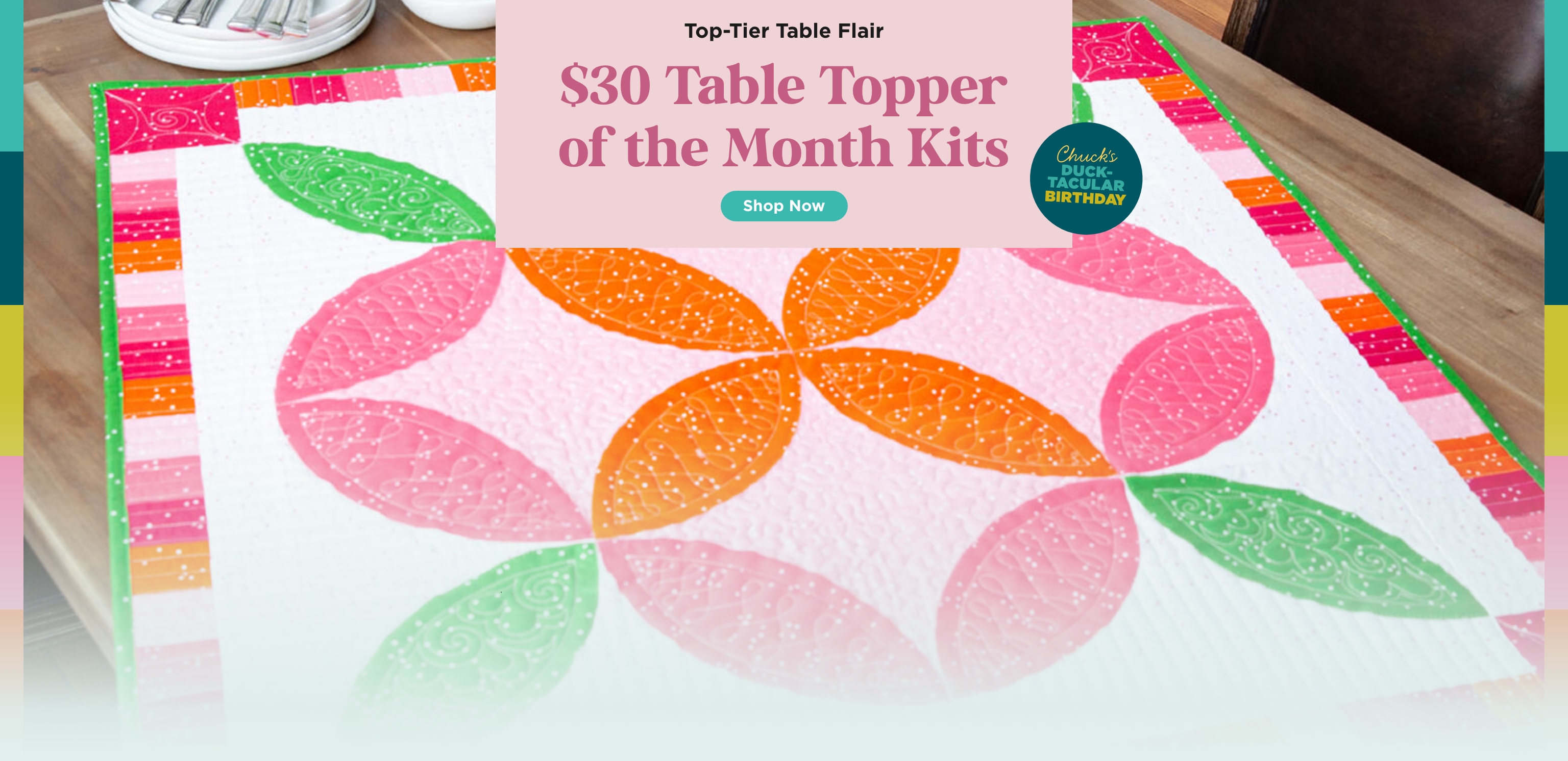 table topper