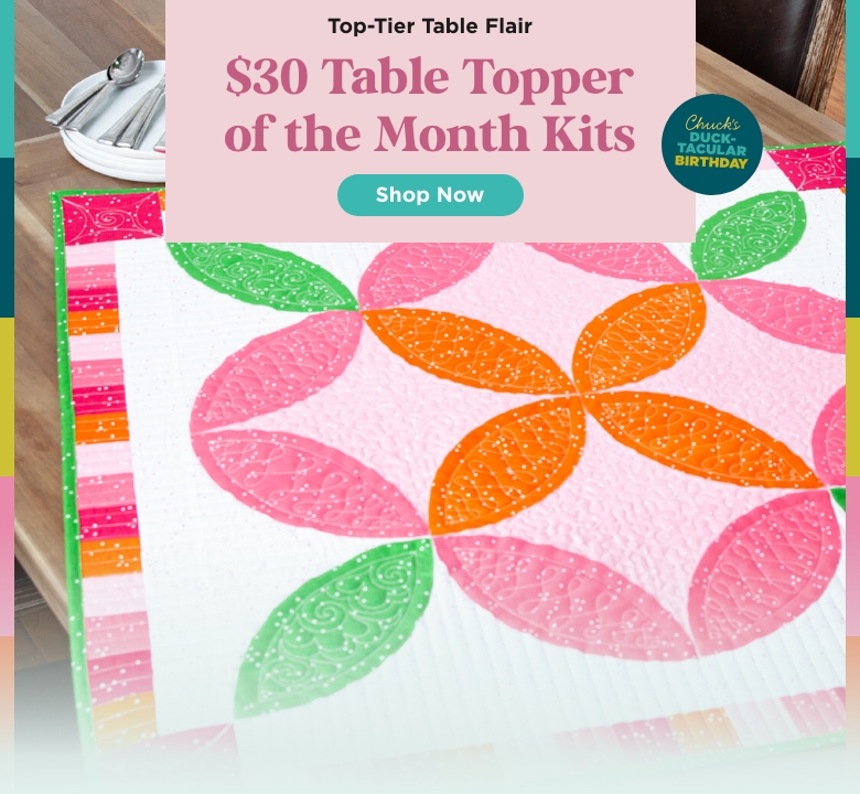 table topper