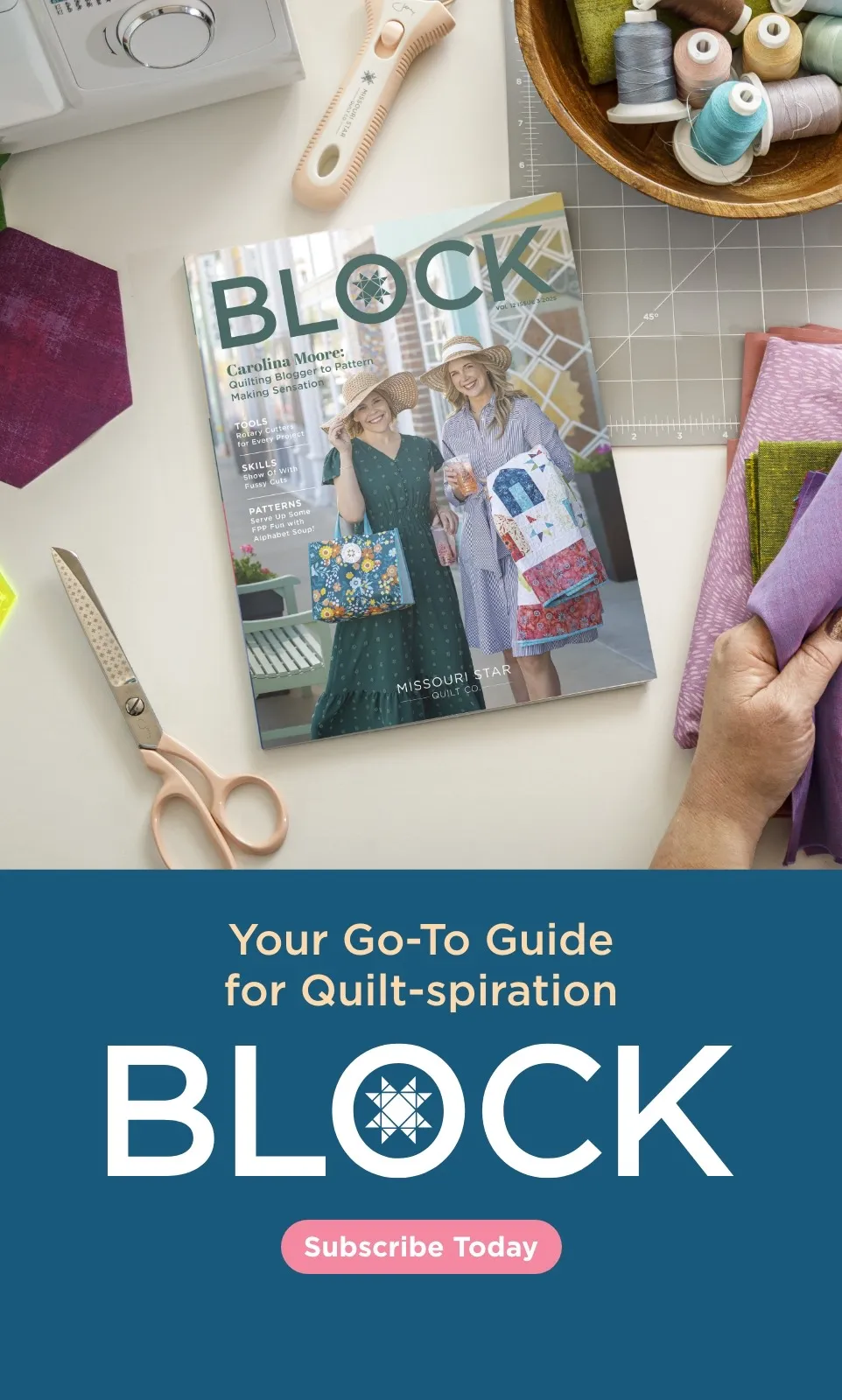 Subscribe to BLOCK Magazine