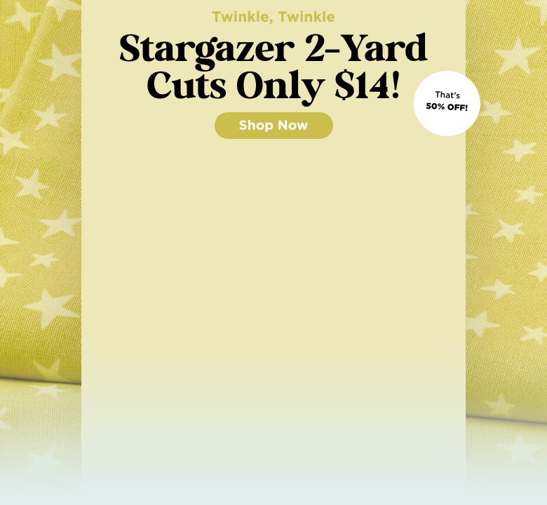 Stargazer Fabric Sale