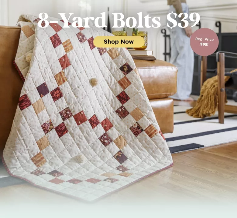 8-Yard Bolt Sale