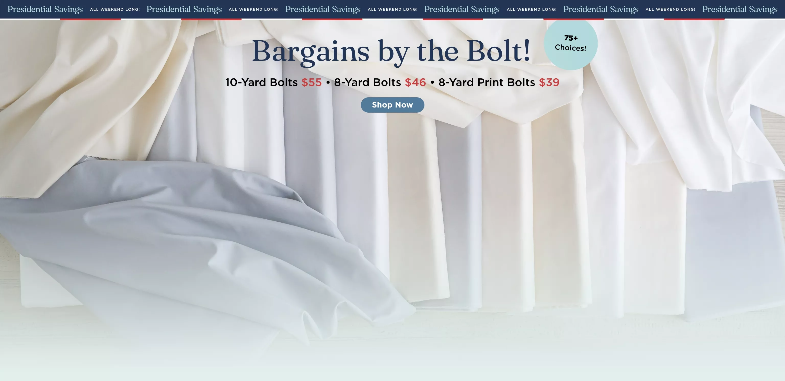 Bolt Bonanza Sale