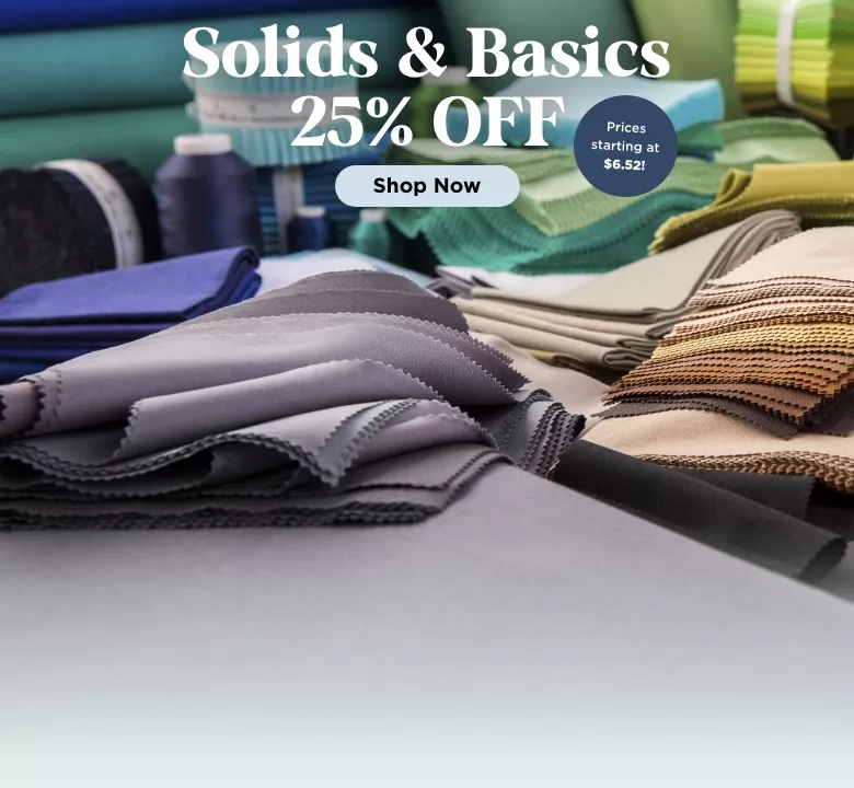 Solids & Basics Sale