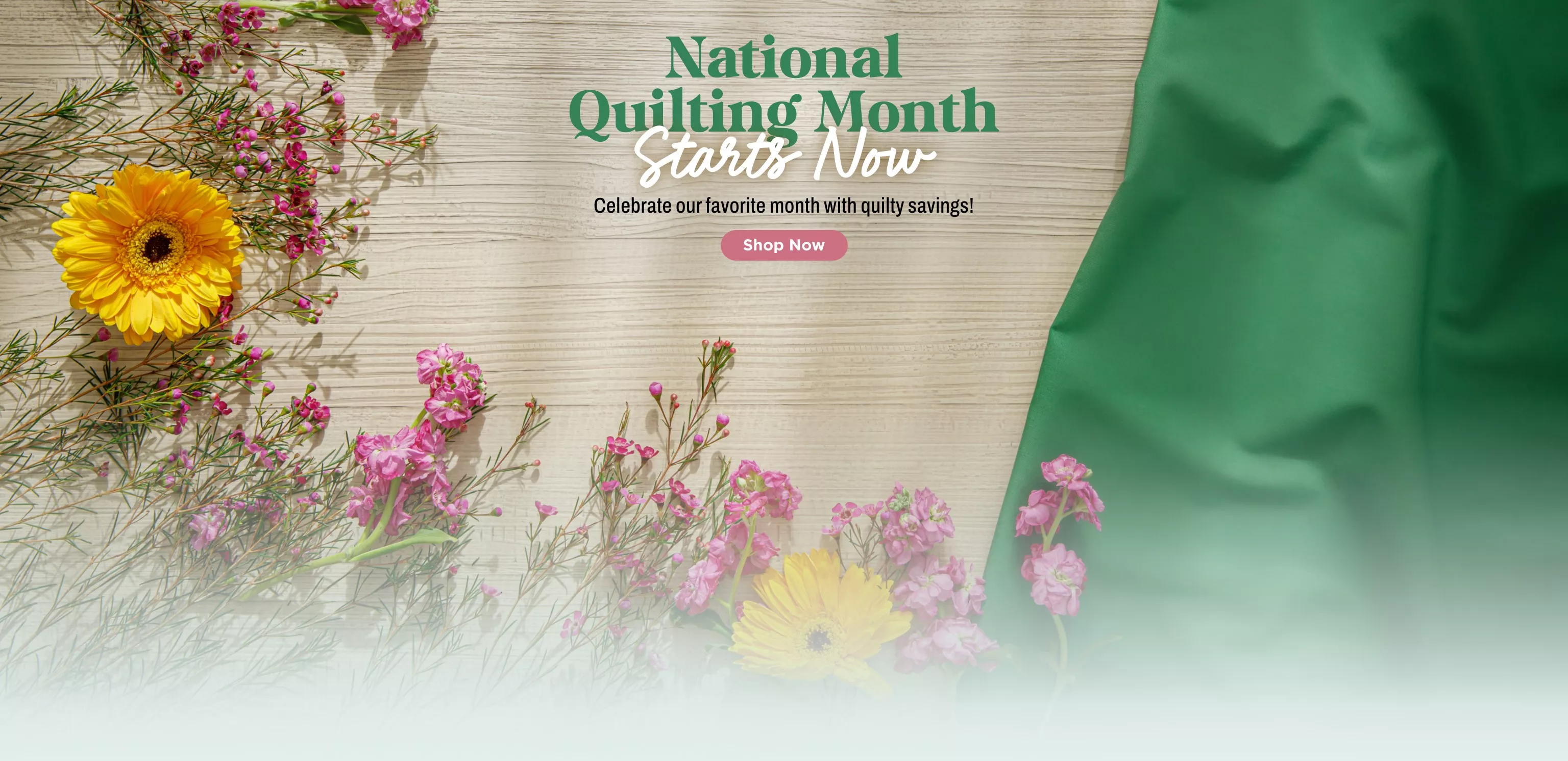 National Quilting Month