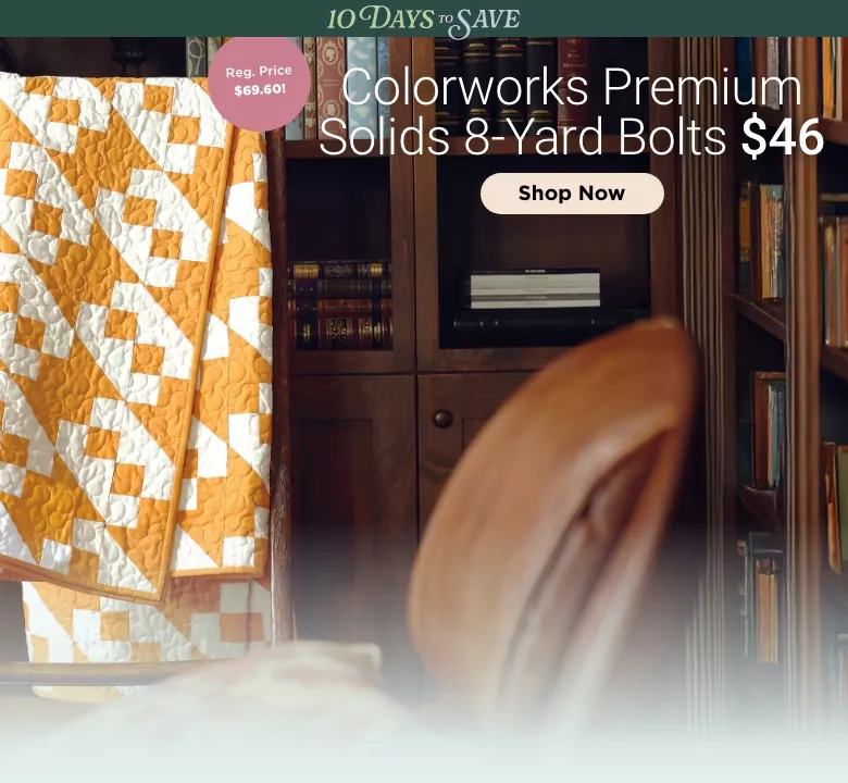 Colorworks 8 Yard Bolts