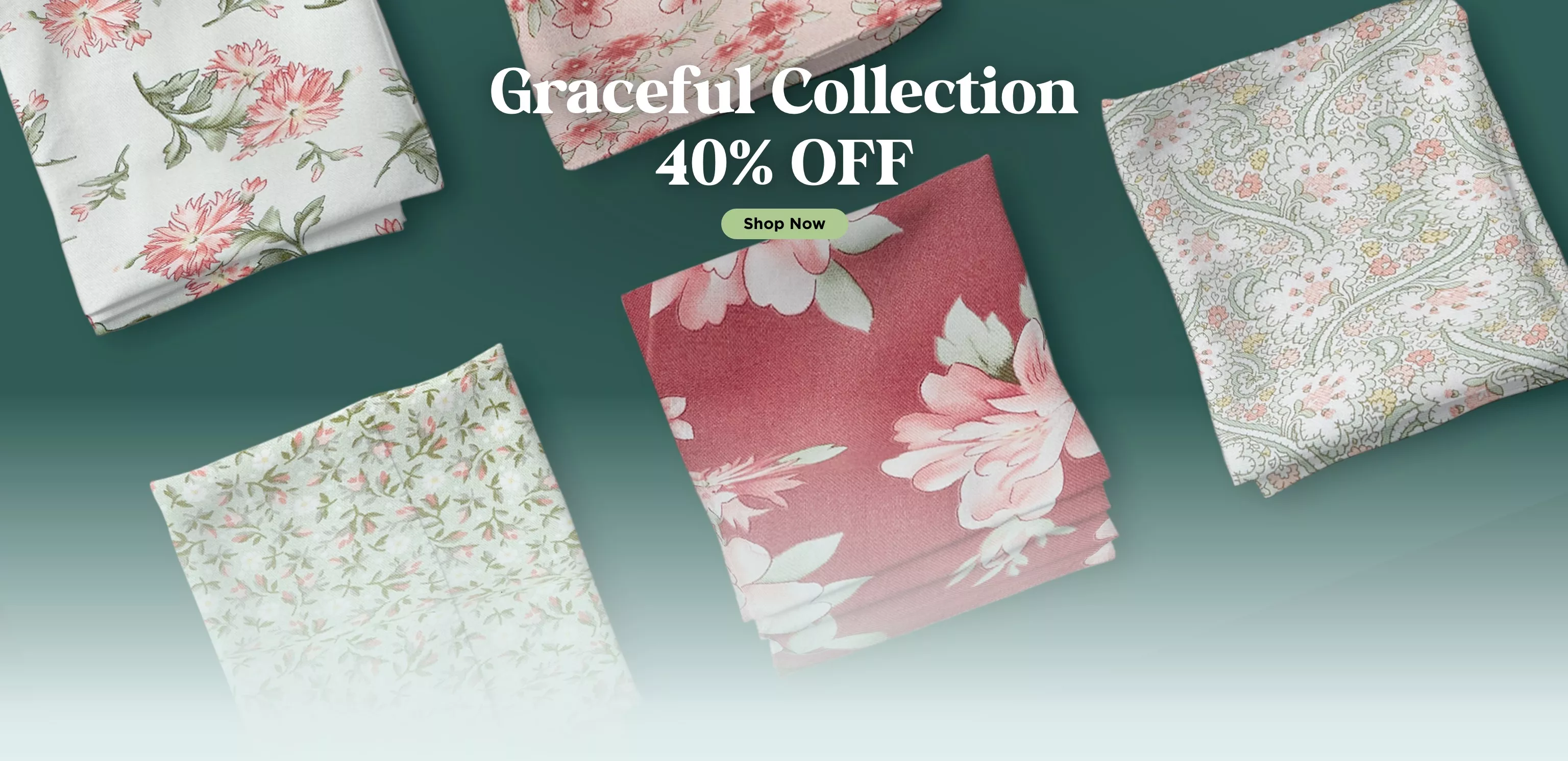 Graceful fabric collection Sale