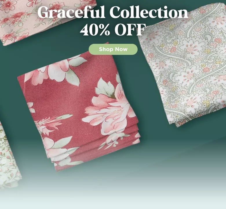 Graceful fabric collection Sale