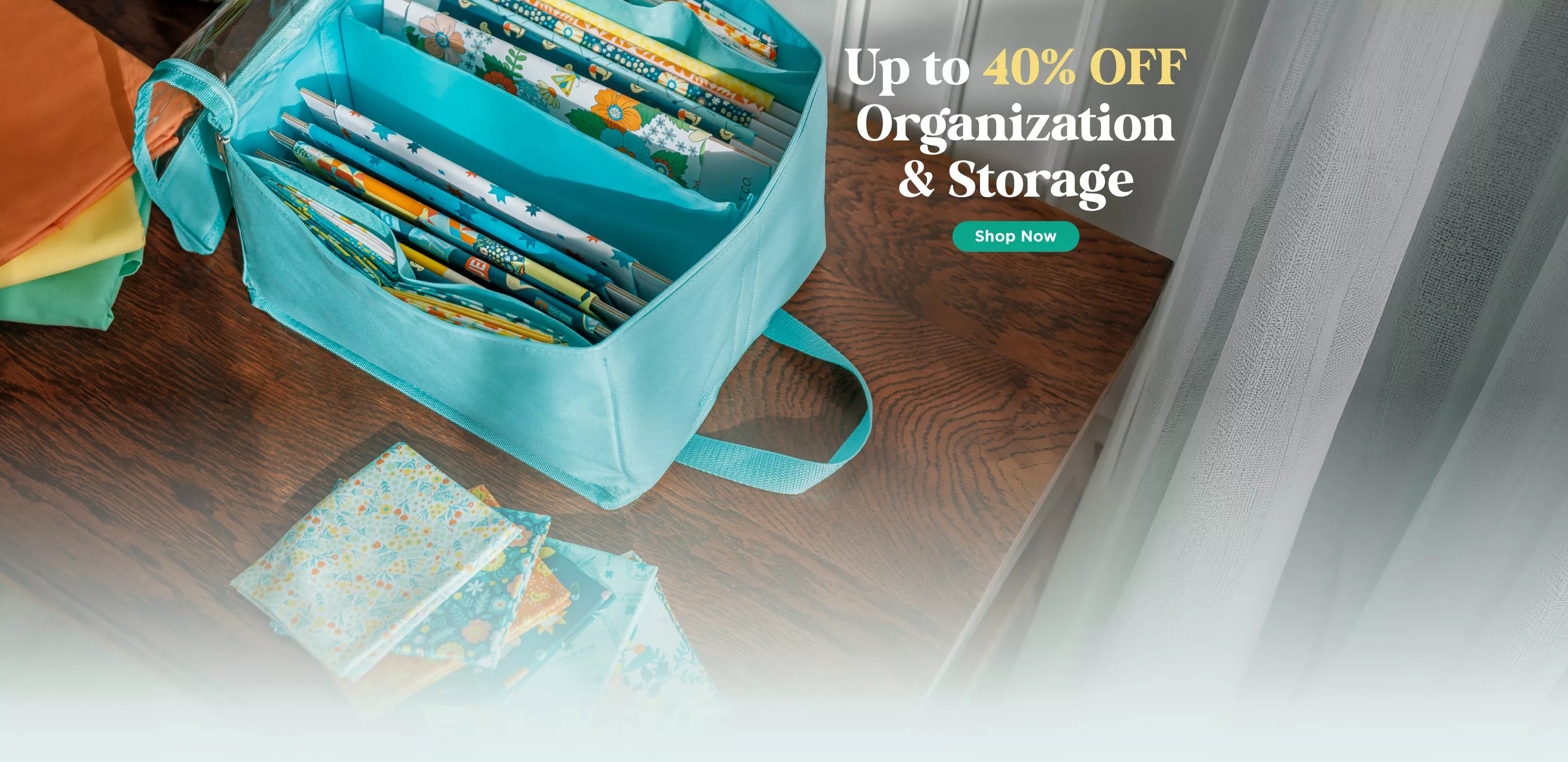 Up to 40% Off Organization & Storage