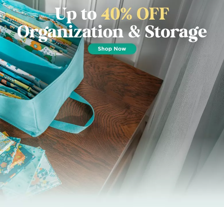 Up to 40% Off Organization & Storage