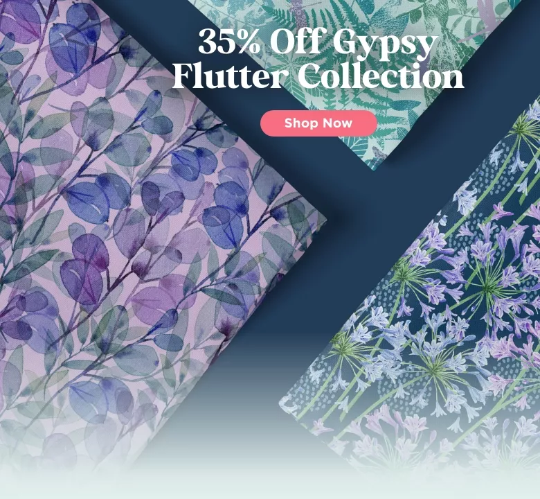 Gypsy Flutter Fabric Collection Sale
