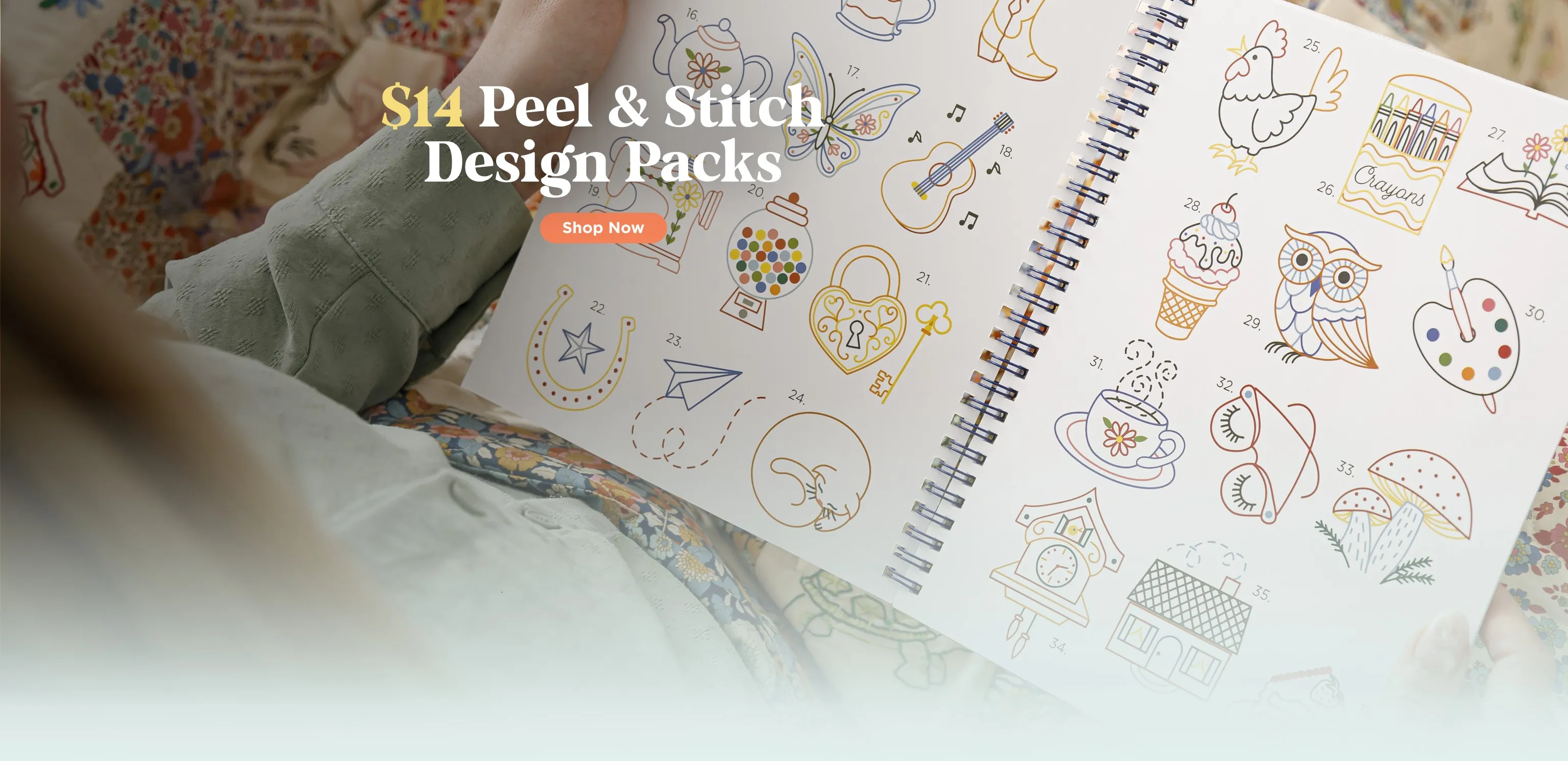 Peel & Stitch Design Packs