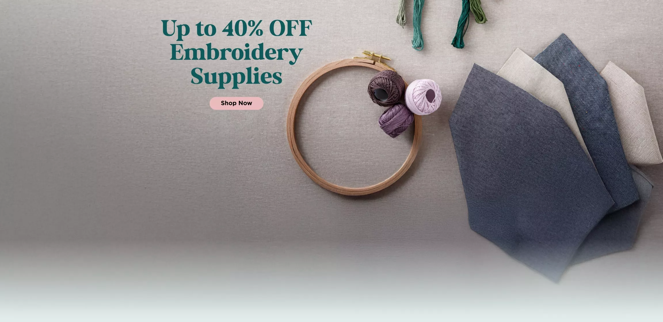 Embroidery sale