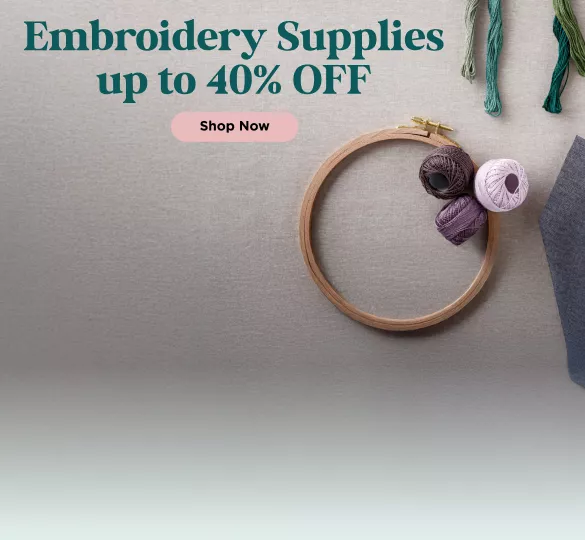 Embroidery sale