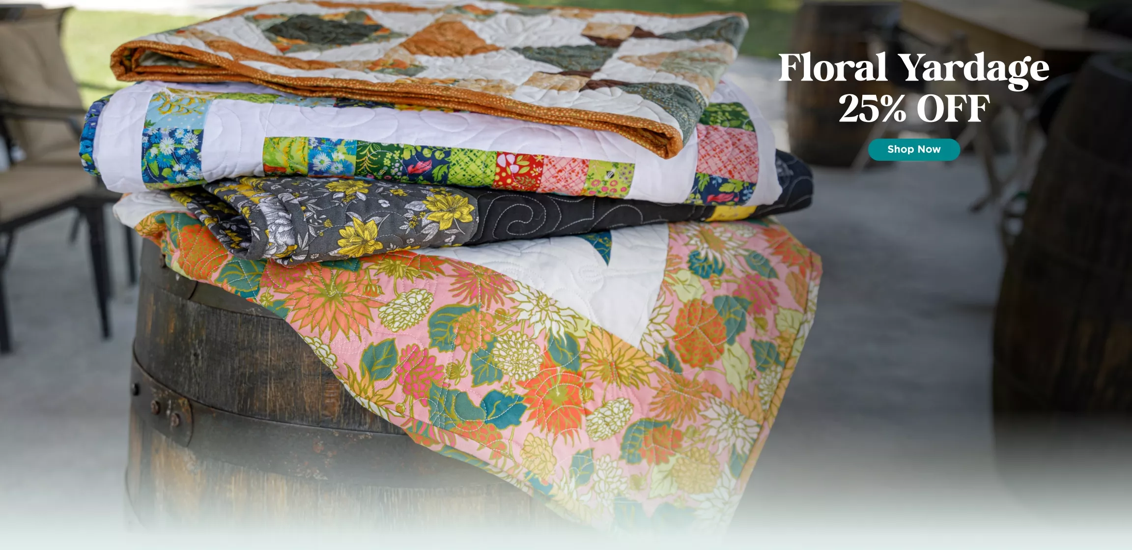 Floral Yardage Sale
