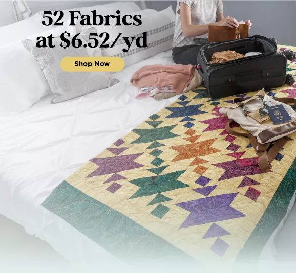 52 Fabrics on Sale