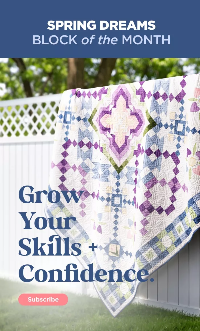 Spring Dreams Block of the Month