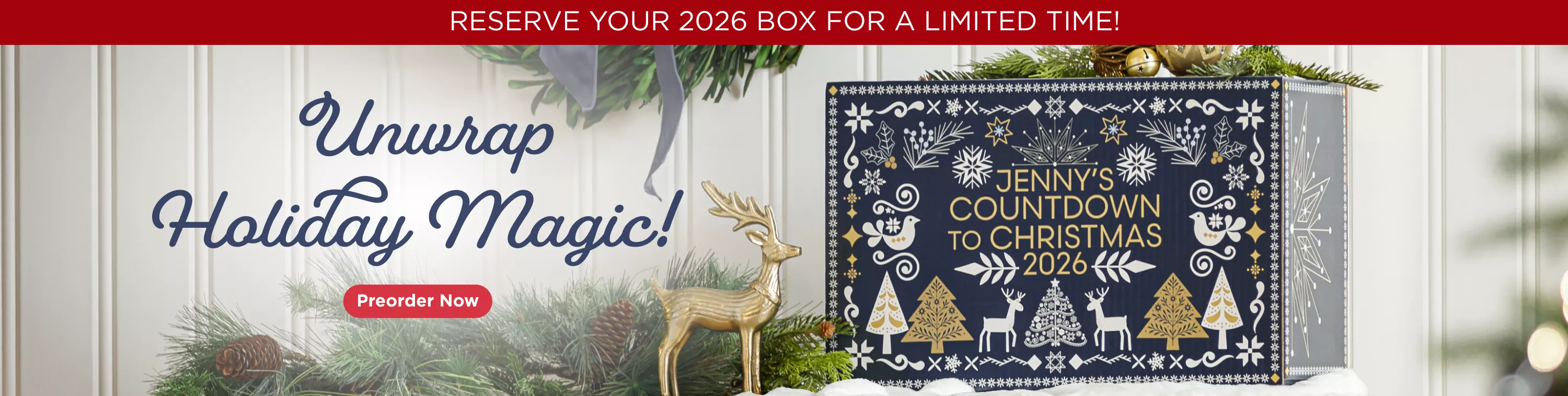 2026 Jenny Countdown to Christmas Box
