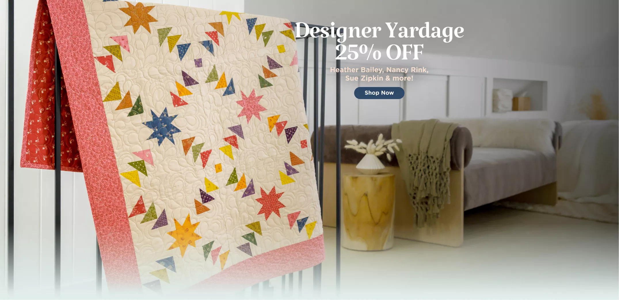 Designer Fabric by the Yard Sale