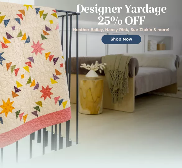 Designer Fabric by the Yard Sale