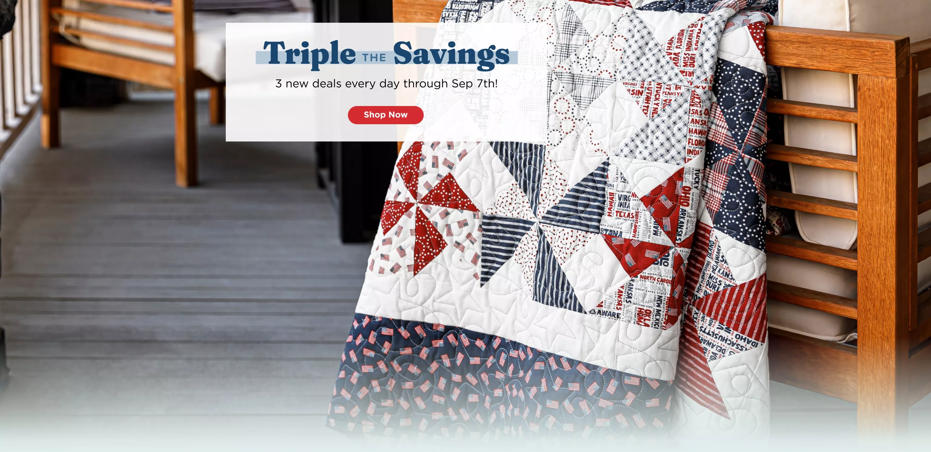 Triple the Savings Sale
