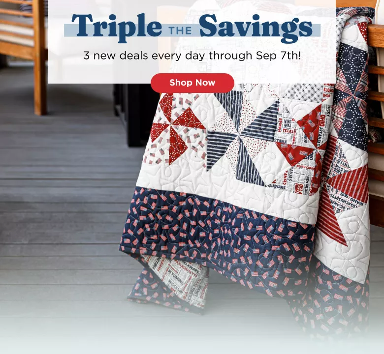 Triple the Savings Sale