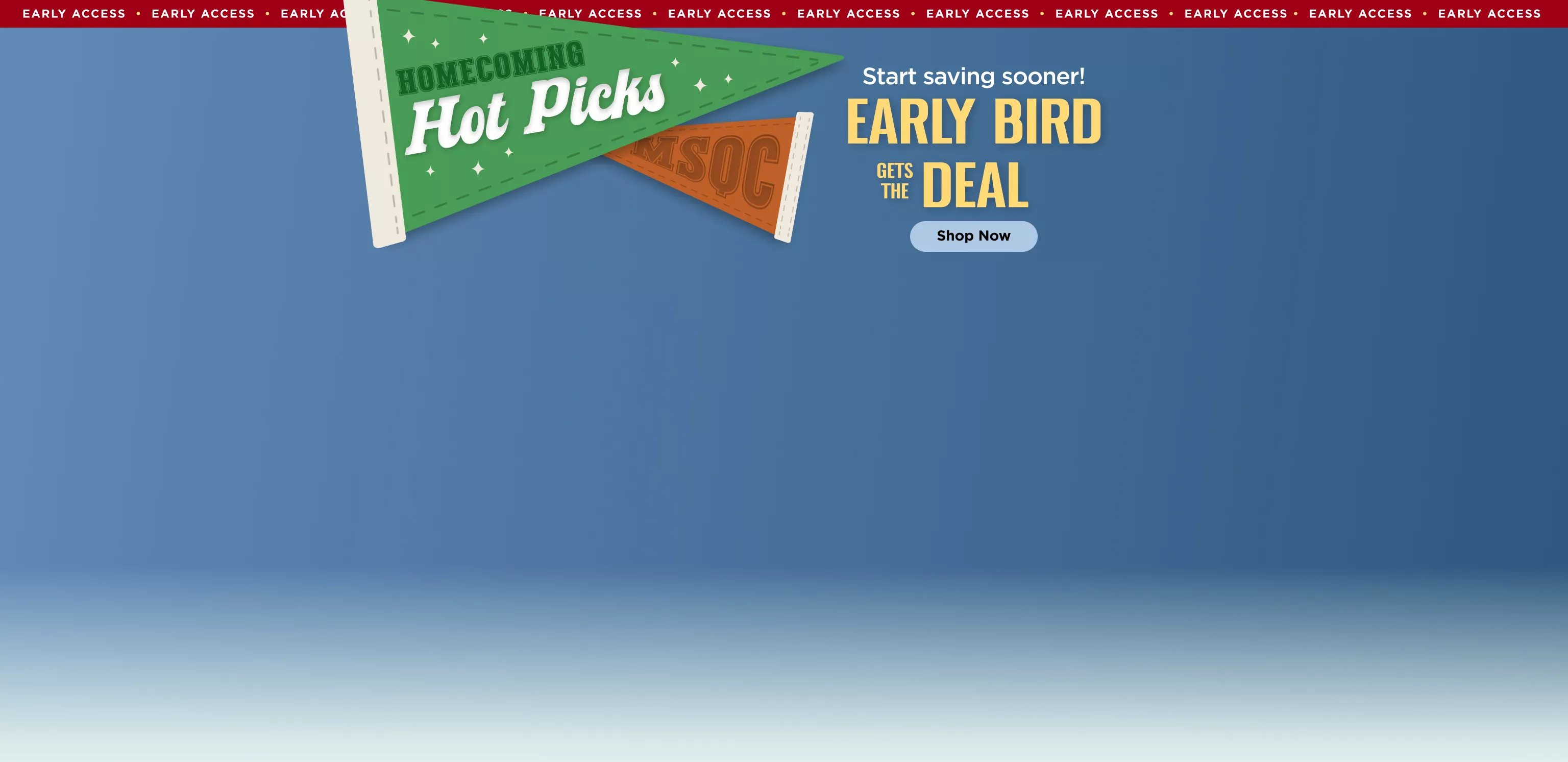 Early Bird Extras
