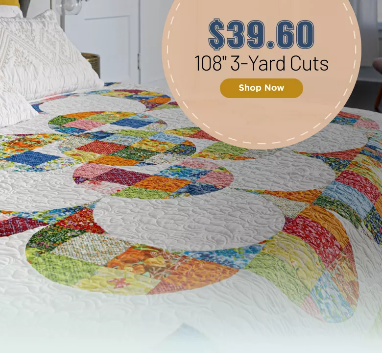 108 3 Yard Cut Sale