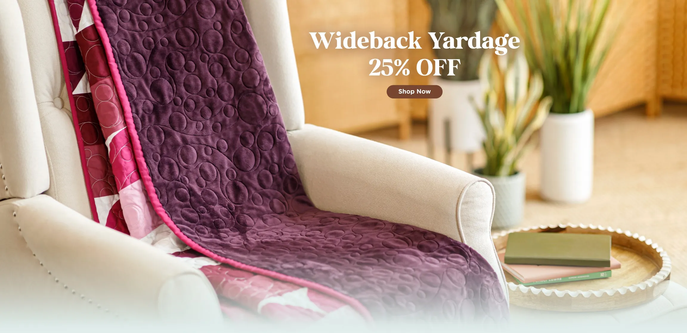 Wideback Yardage Sale