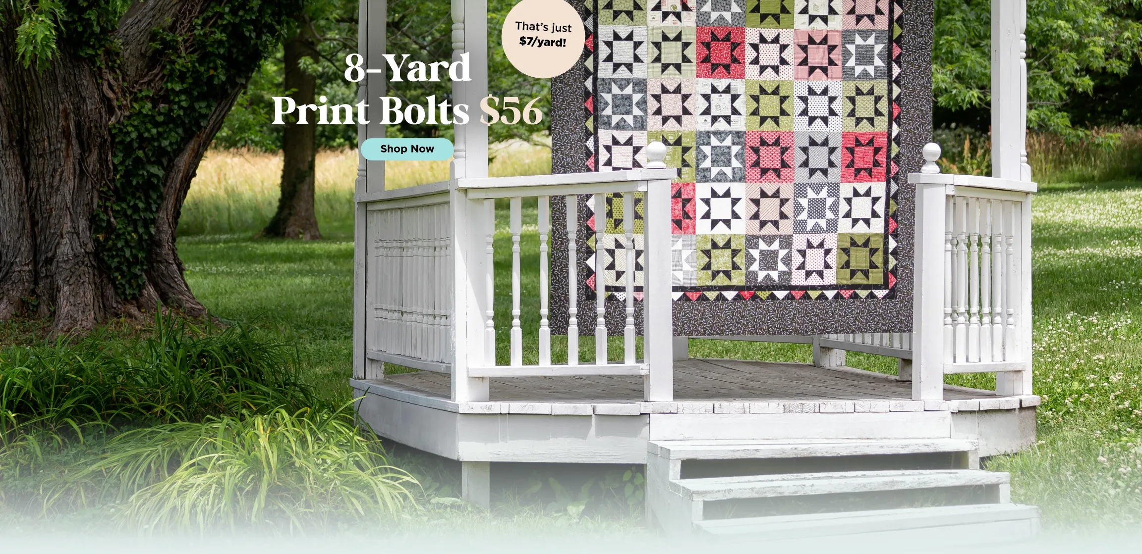 8 Yard Print Bolts $7 Per Yard