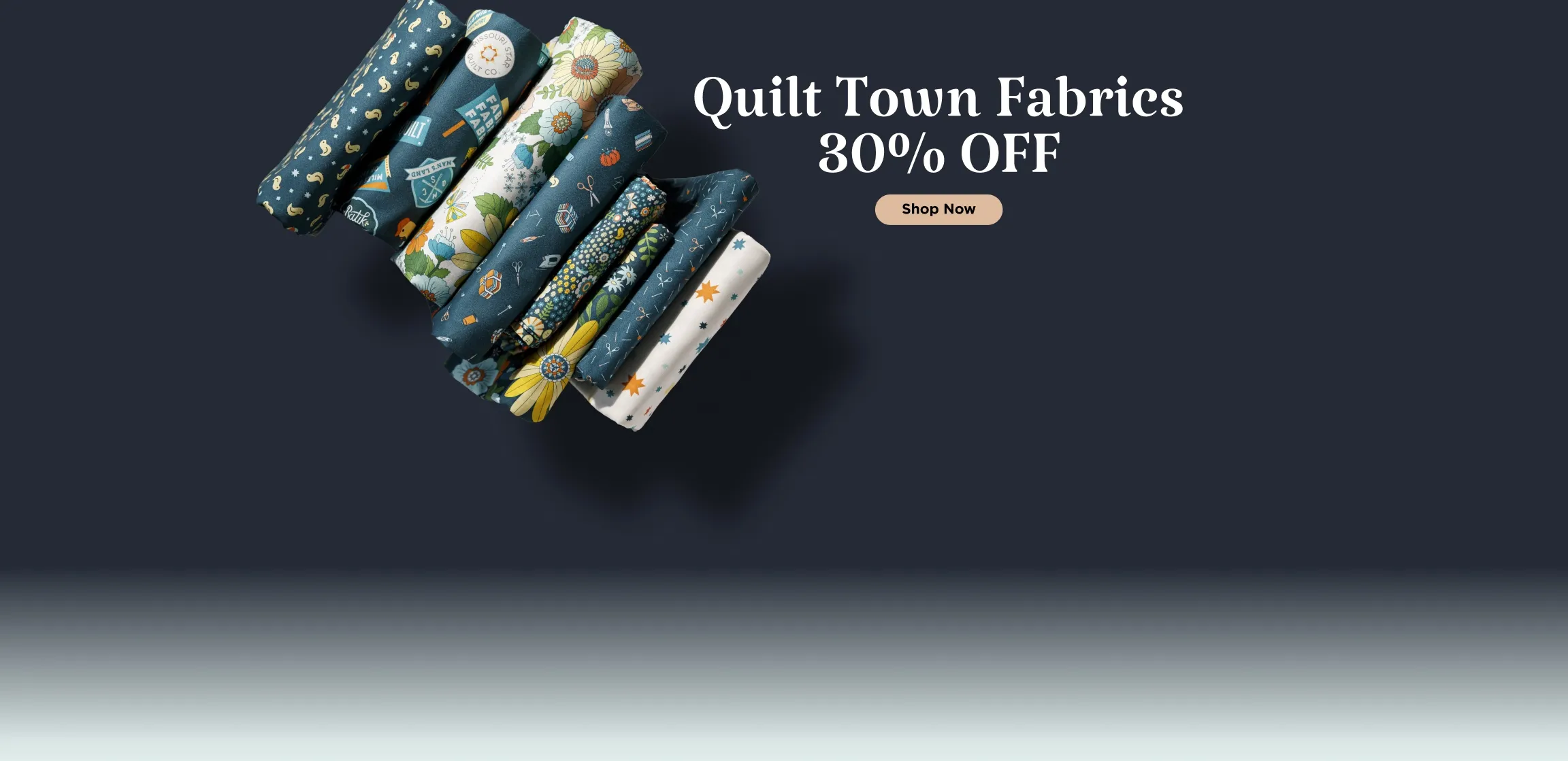 Quilt Town Fabrics 30% Off