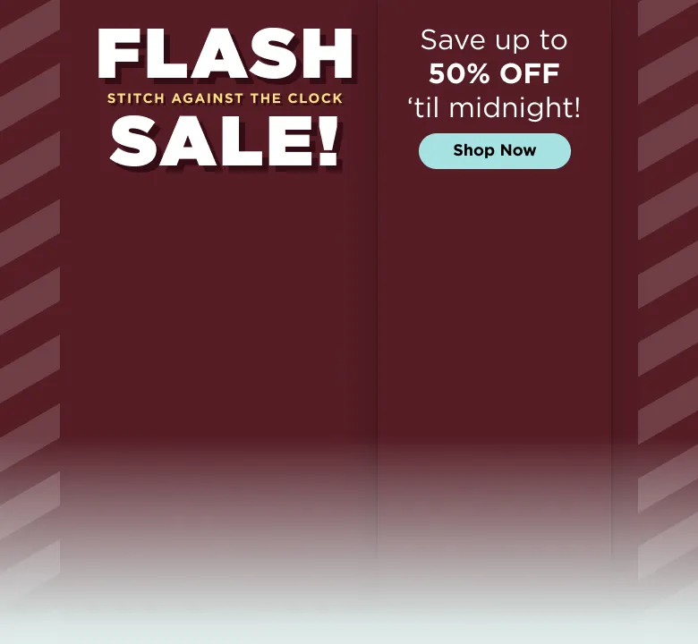 Stitch Against the Clock Flash Sale