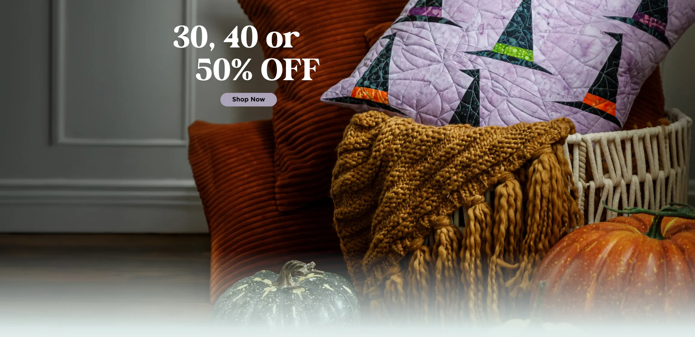 Choose Your Savings: 30%, 40% or 50% Off