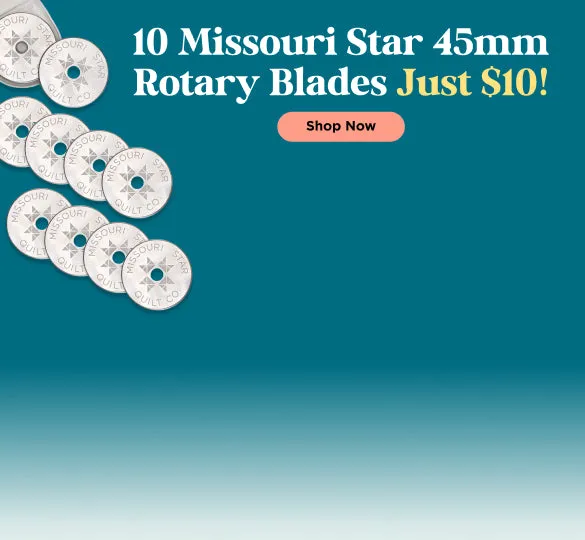 Buck-A-Blade Day: 45mm Rotary Blades 10-Pack $10