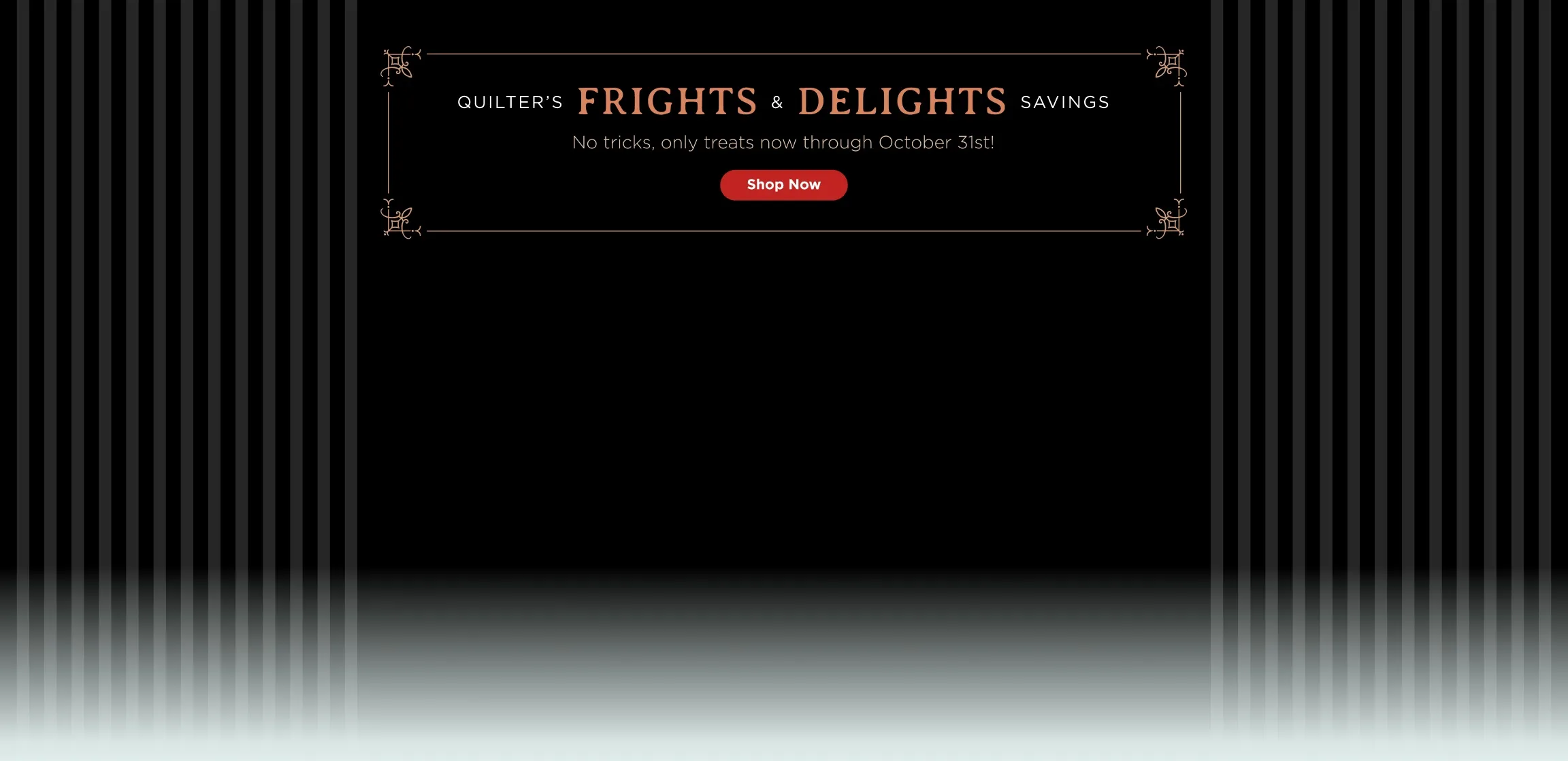 Quilter's Frights & Delights Savings