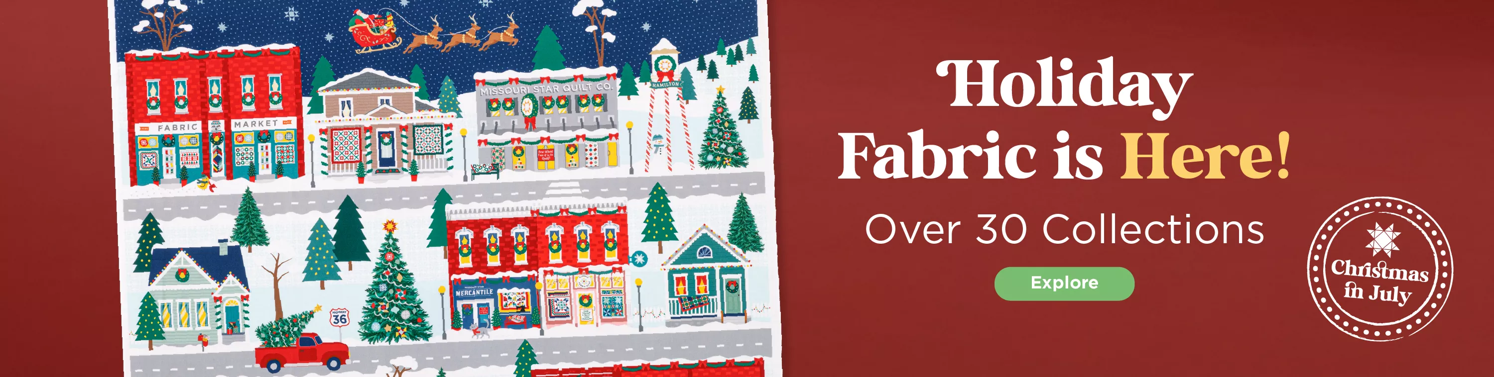 Christmas Fabric Collections