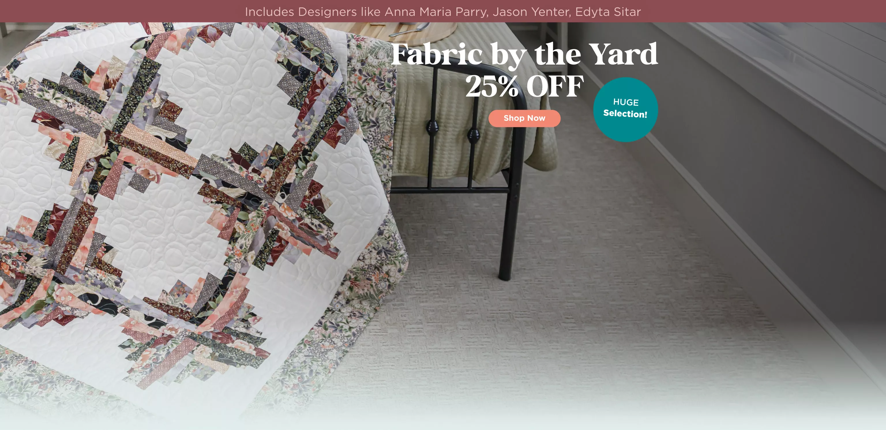 Fabric by the Yard Sale
