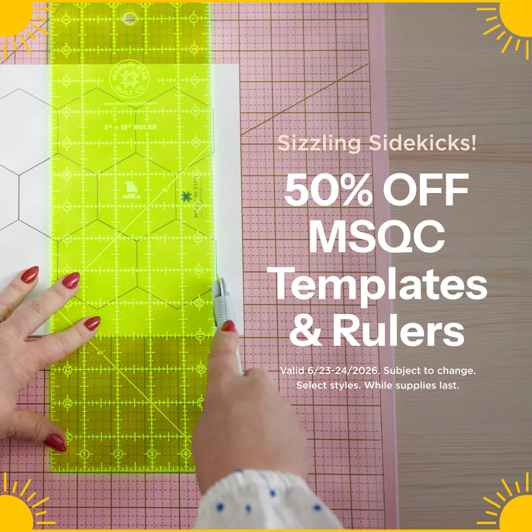 50% Off Missouri Star Templates & Rulers