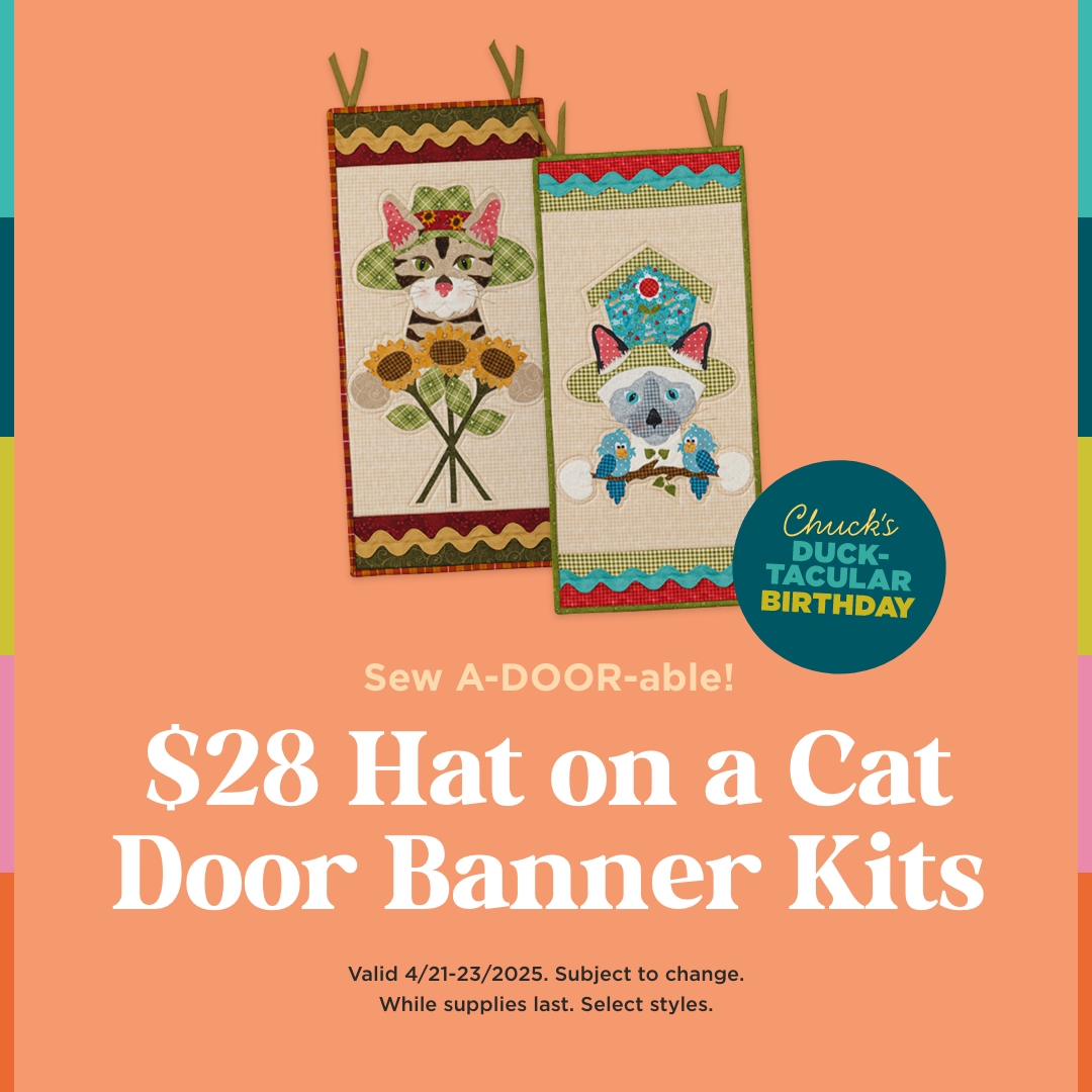 $28 Hat on a Cat Door Banner Kits