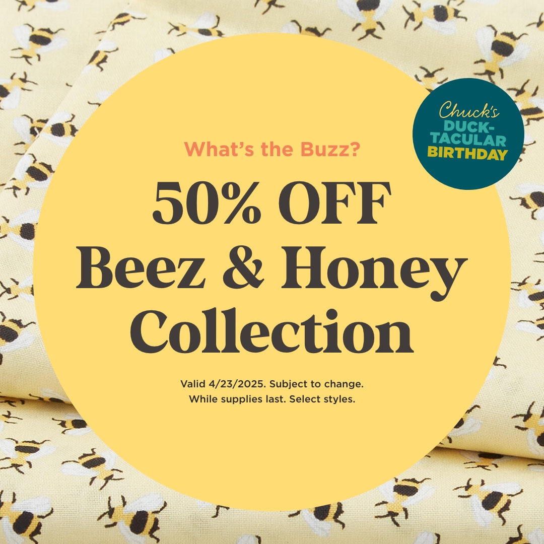 Beez & Honey Fabric Sale