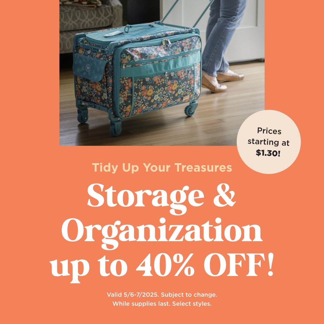 Storage & Organization up to 40% Off