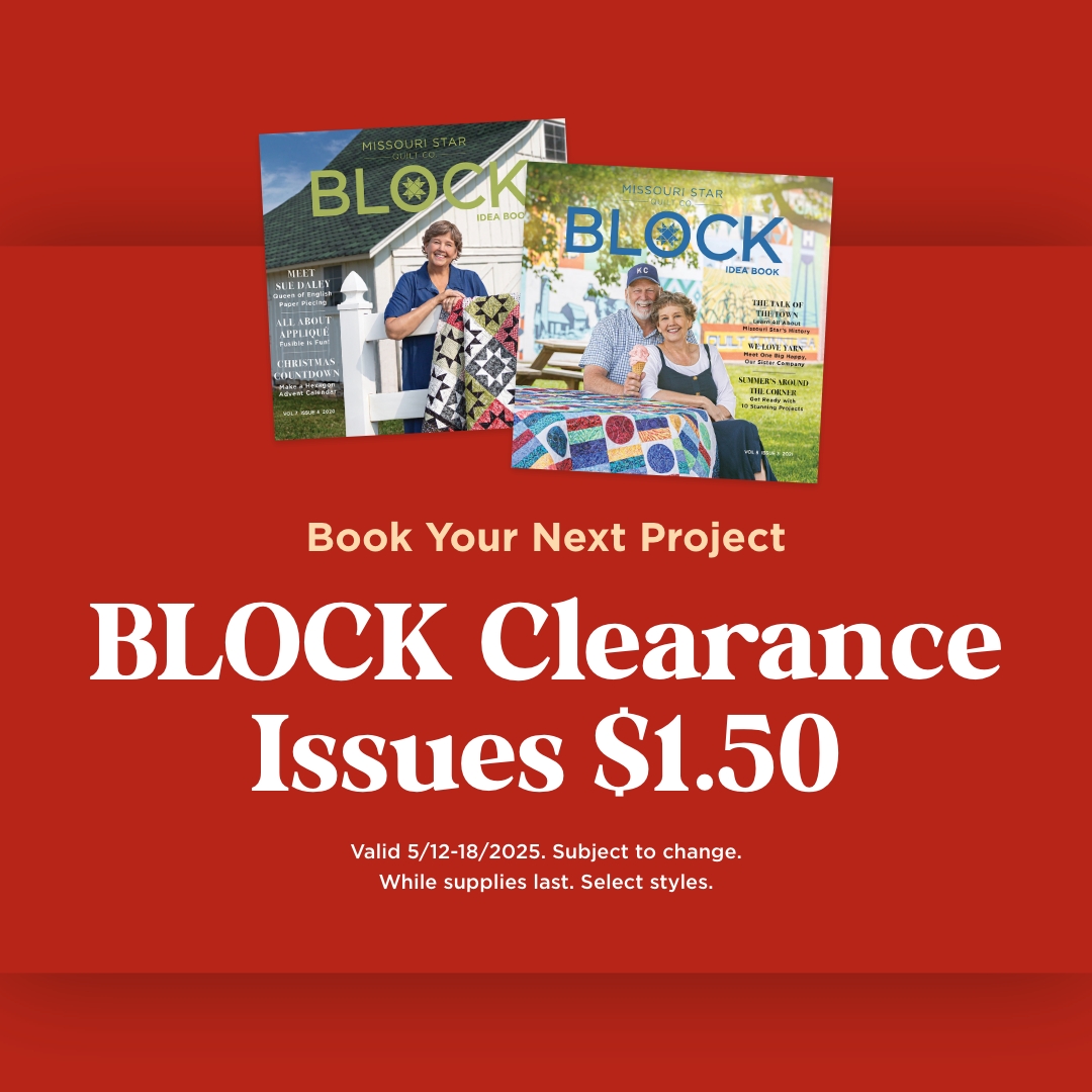BLOCK MAgazine Clearance Sale