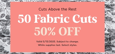 50 Fabric Cuts Sale