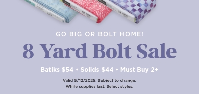 8 Yard Bolts Sale