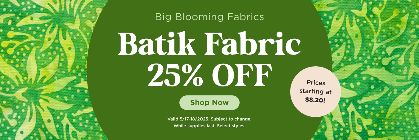 Batiks Sale
