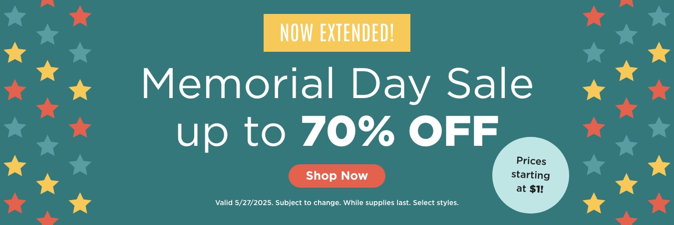 Memorial Day Sale