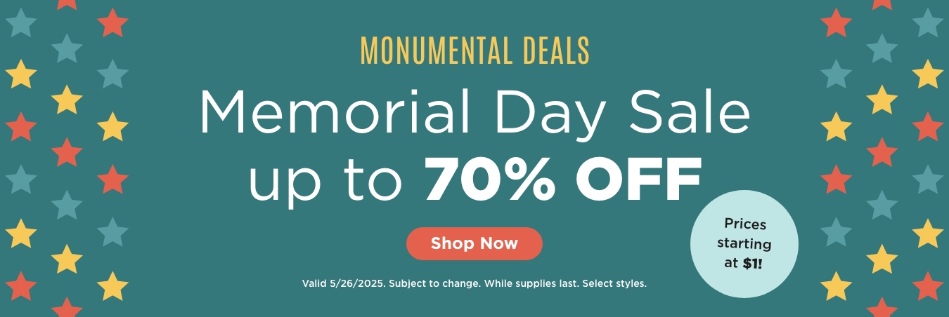 Memorial Day Sale