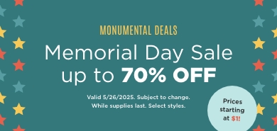Memorial Day Sale