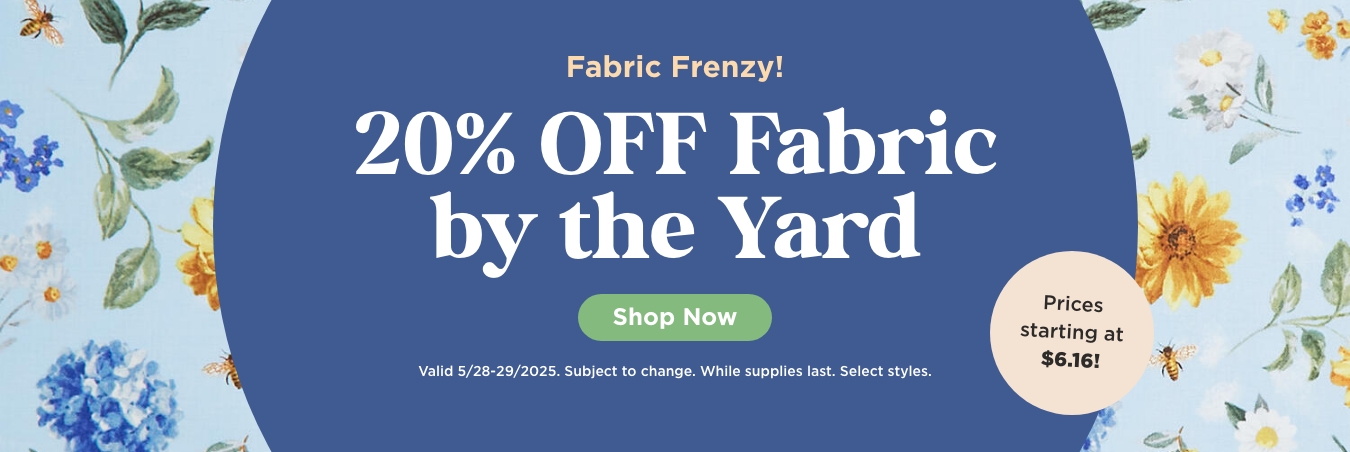 Fabric Yardage Sale