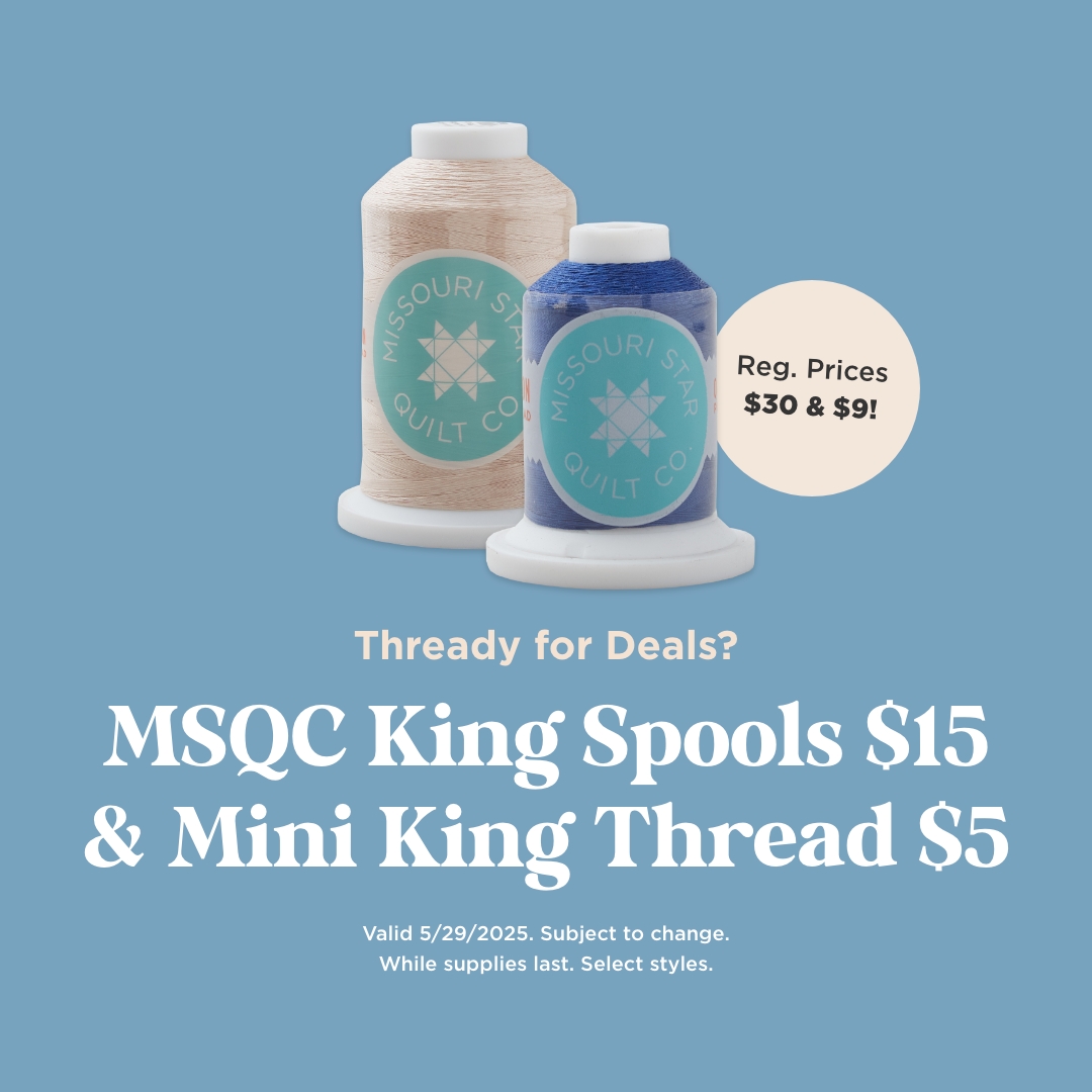 MSQC TKing Spools $15 & Mini King Thread $5