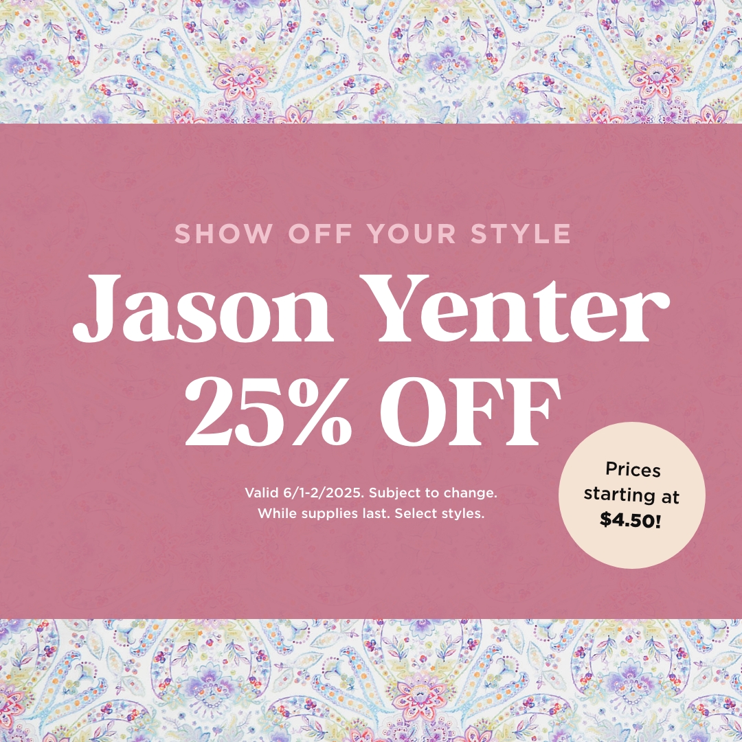 Jason Yenter 25% Off